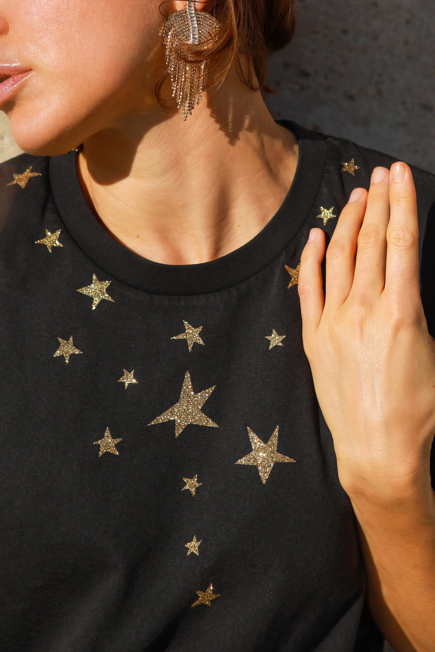 TEE SHIRT STELLAR NECKLACE