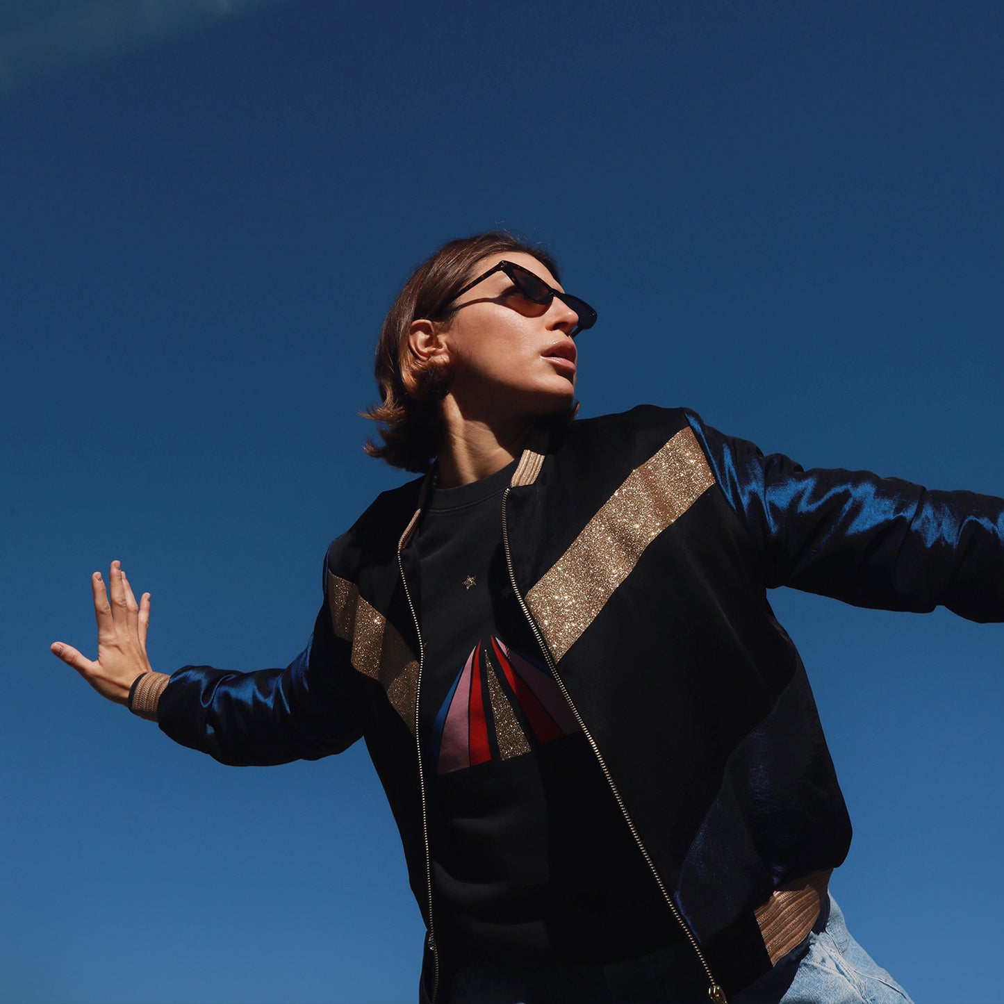 LIGHT POWER JACKET BLUE