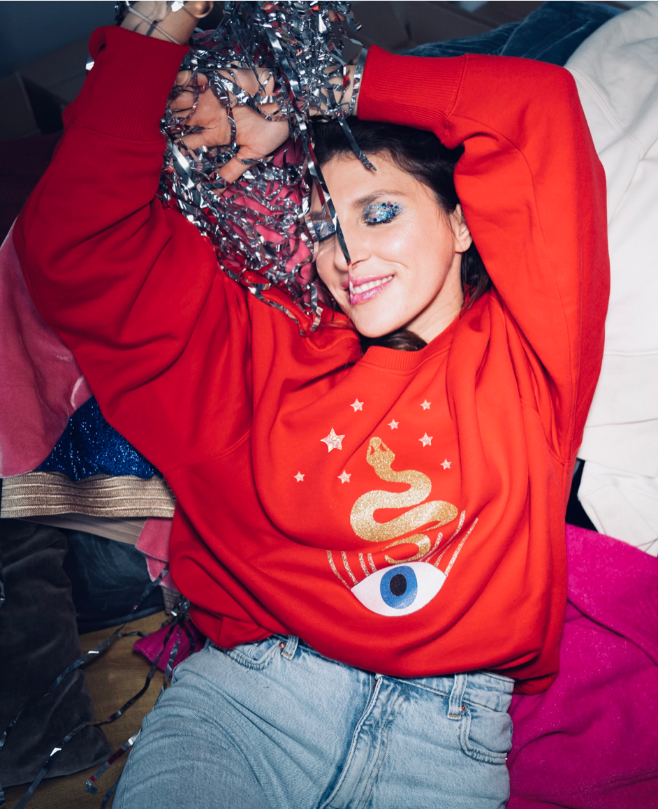 SWEATER MANTRA ROUGE ETOILÉ