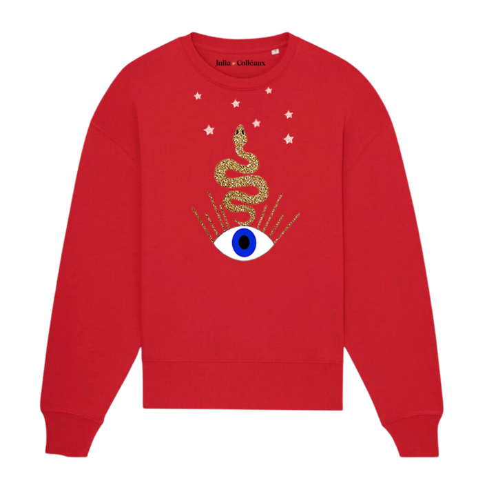 SWEATER MANTRA ROUGE ETOILÉ