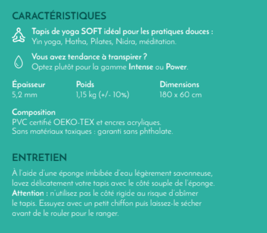 TAPIS DE YOGA THROAT CHAKRA