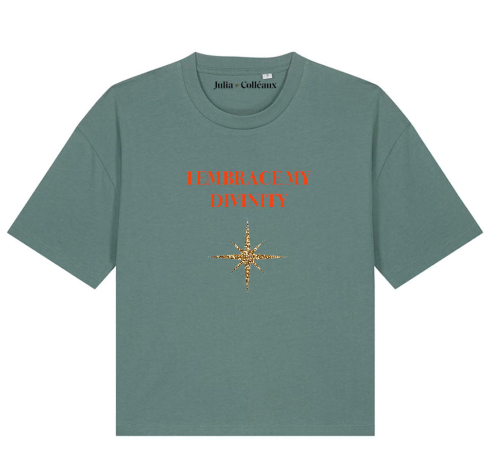 TEE SHIRTS EMBRACE MY DIVINITY