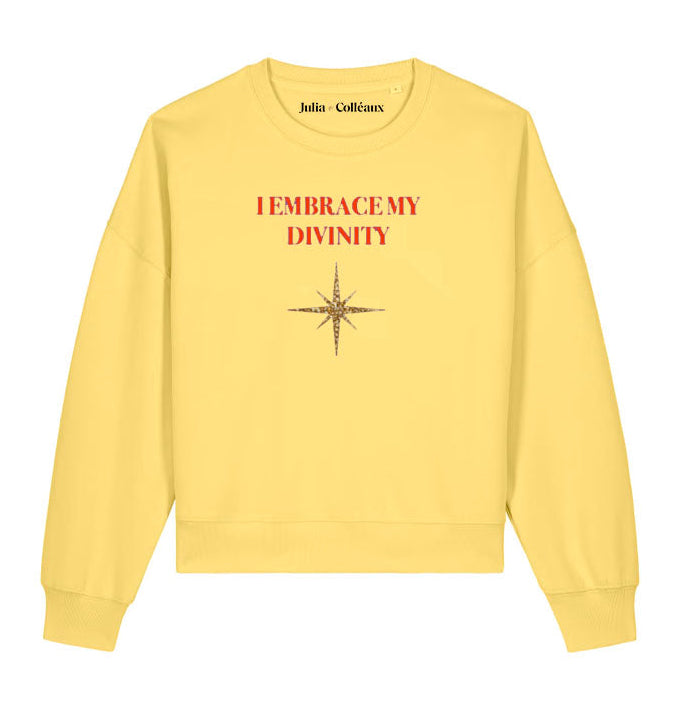 SWEATER EMBRACE MY DIVINITY