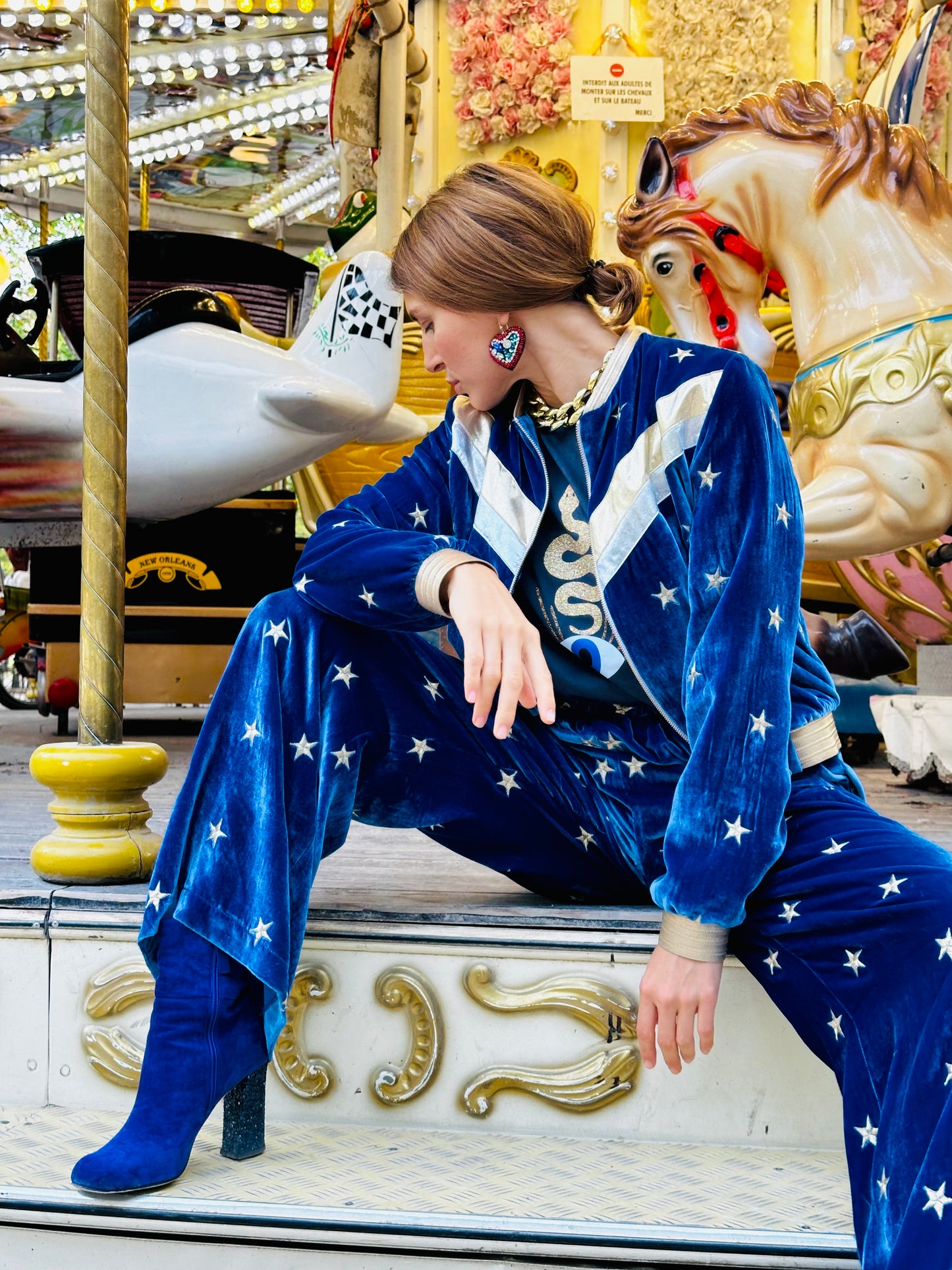 PANTALON STARRY NIGHT QUEEN