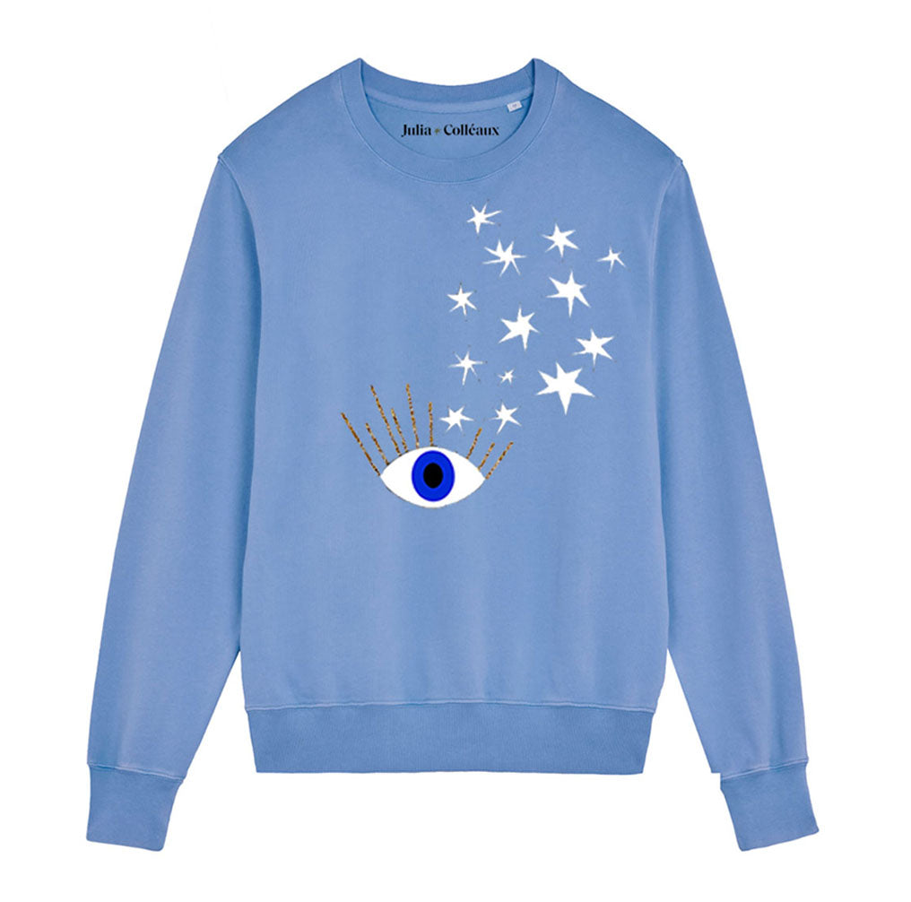 SWEATER BLUE MAGIC EYE