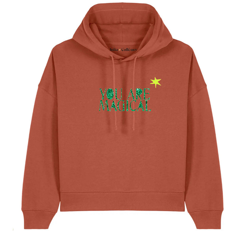 HOODIE MANTRA TERRACOTA Collection éphémère