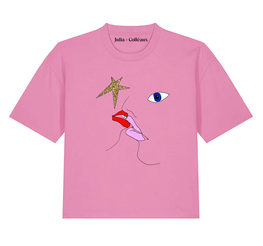 TEE SHIRTS LOVERS PINK VINTAGE