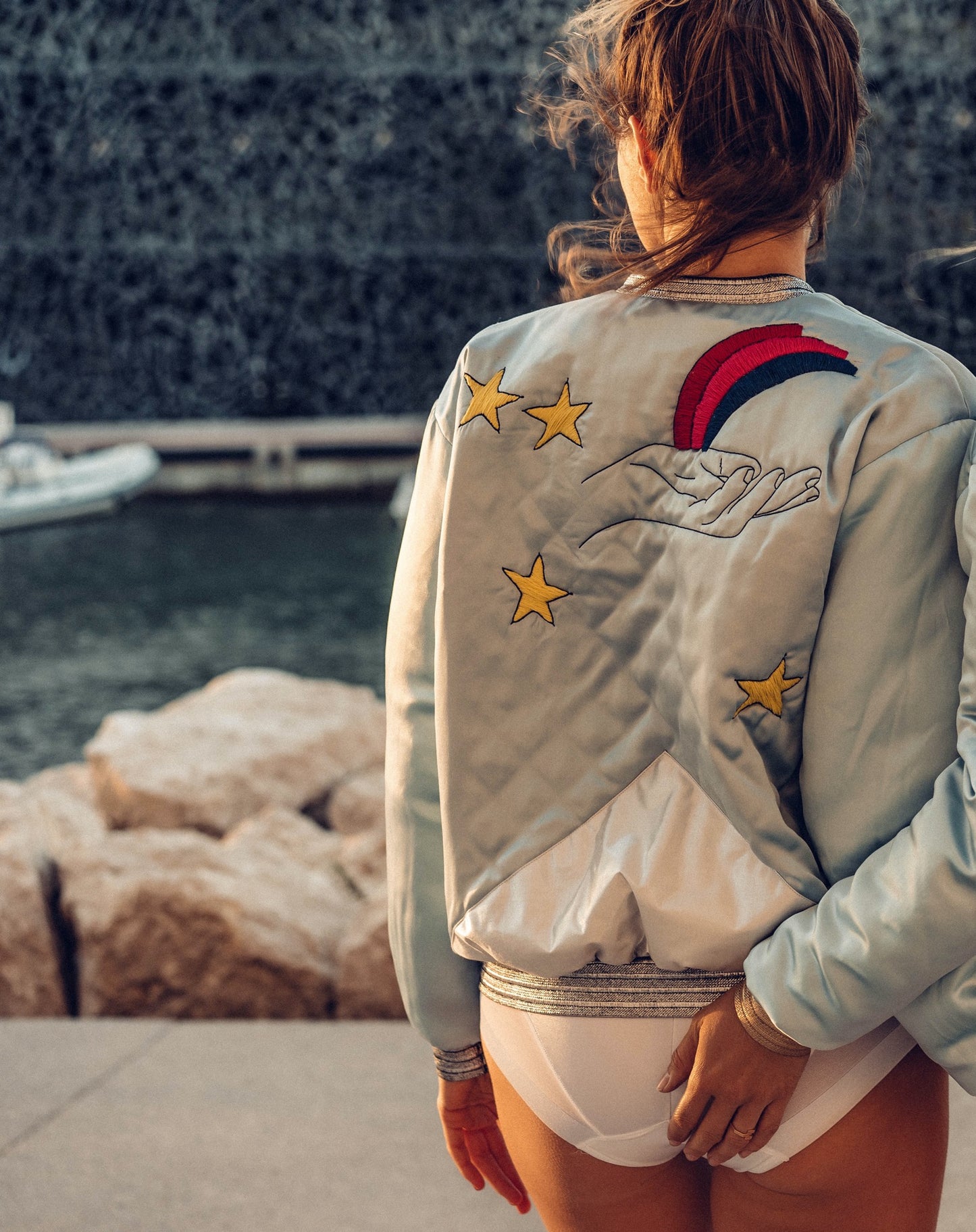COCOON RAINBOW JACKET