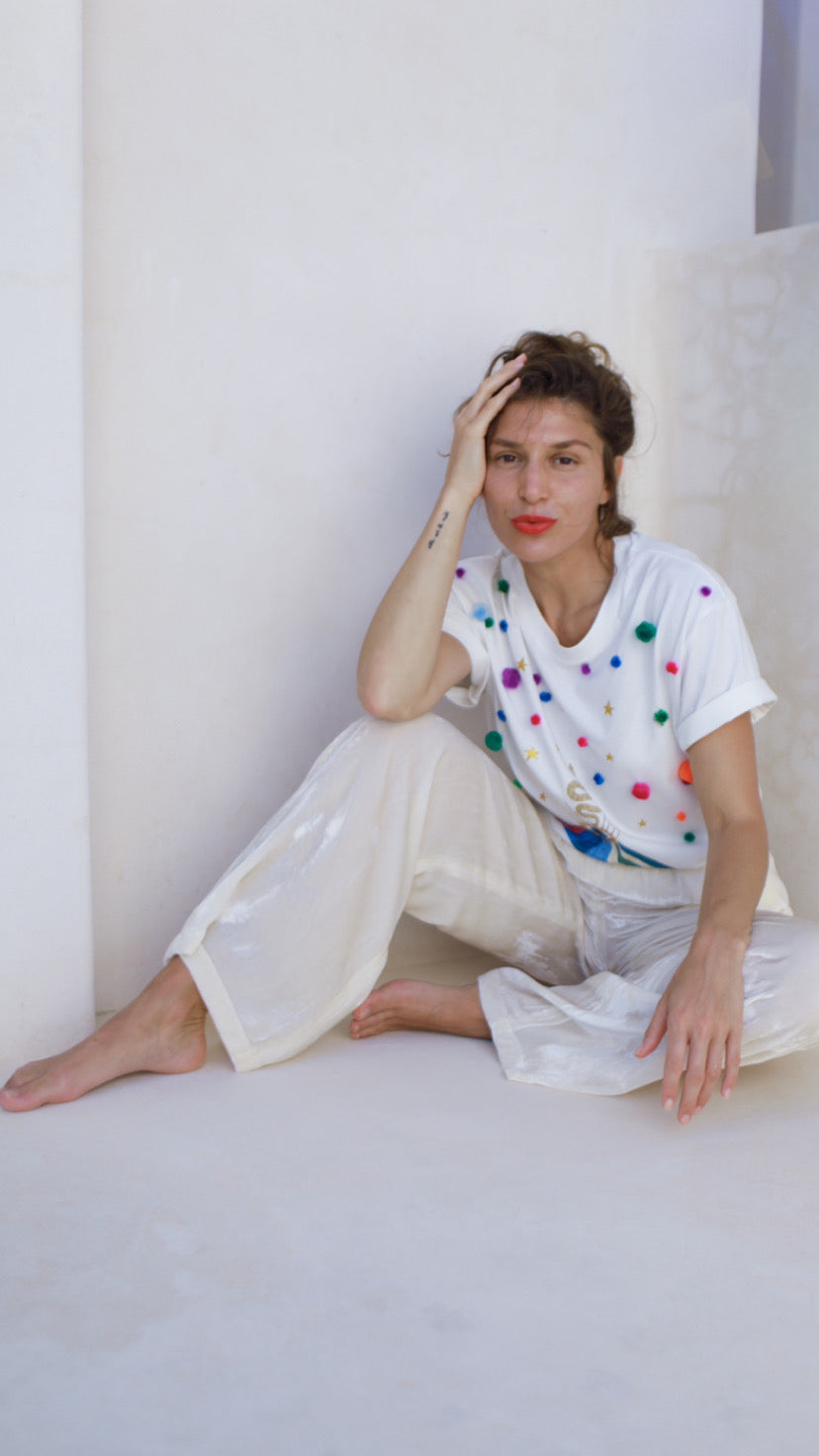 PANTALON QUEEN CREAM
