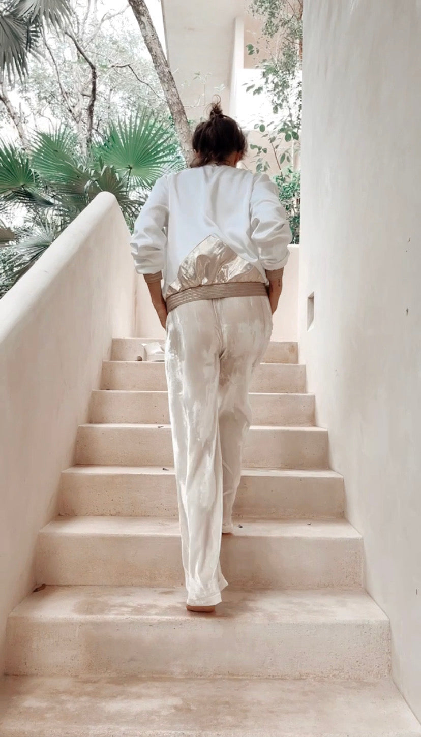 PANTALON QUEEN CREAM