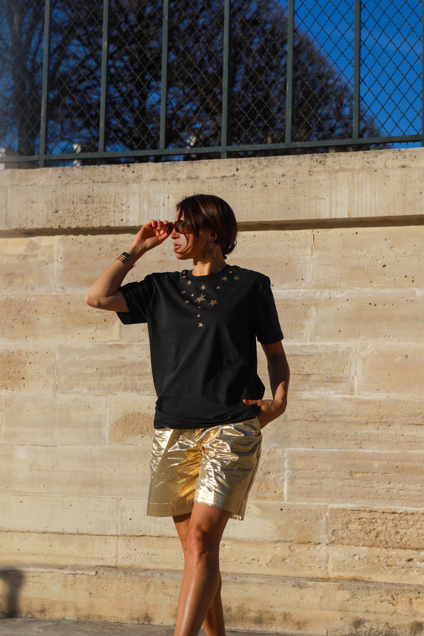 TEE SHIRT STELLAR NECKLACE