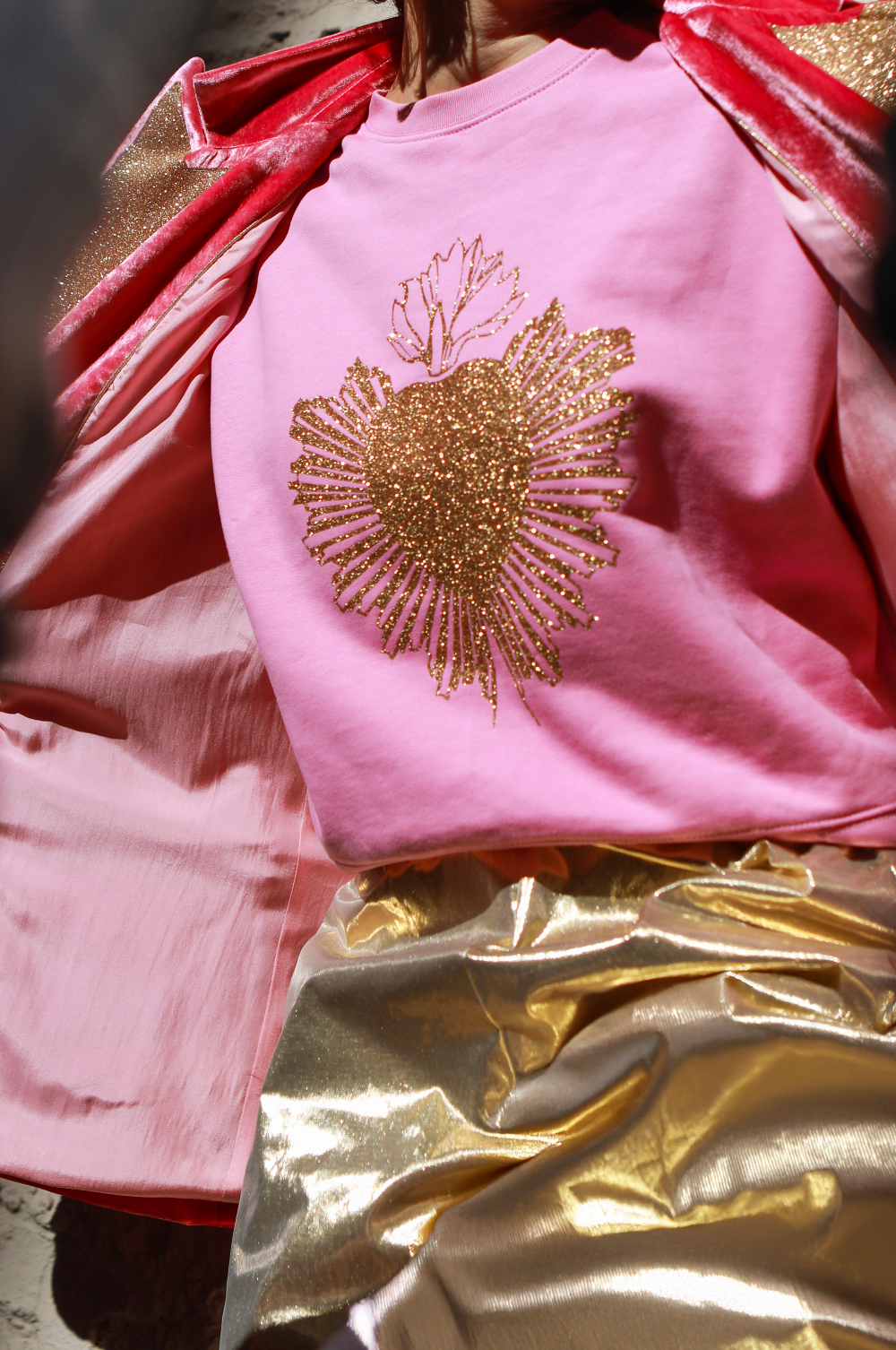 SWEATER GOLDEN SPIRIT ROSE