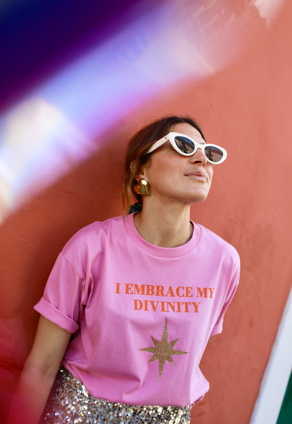 TEE SHIRT PINK DIVINITY