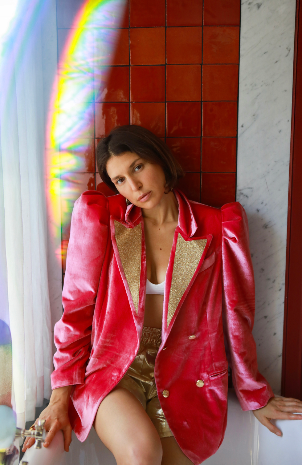 BETH  JACKET PINK