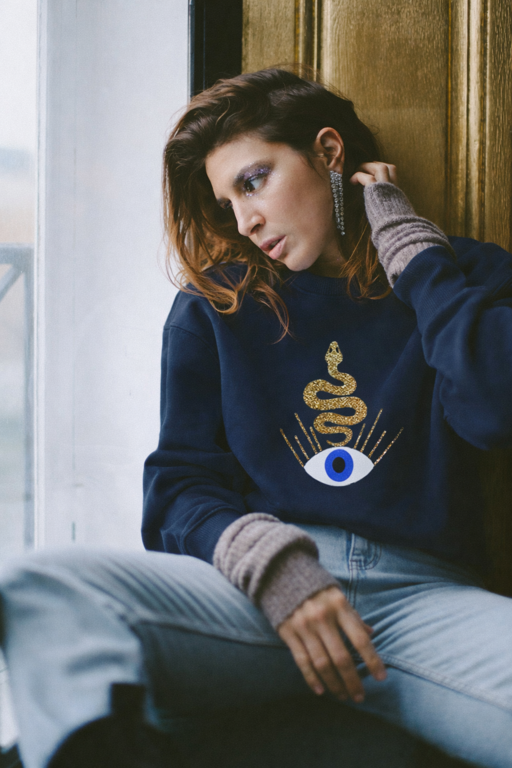 SWEATER MANTRA NAVY BLUE