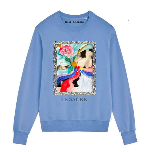 SWEATER SACRÉ DYED BLUE