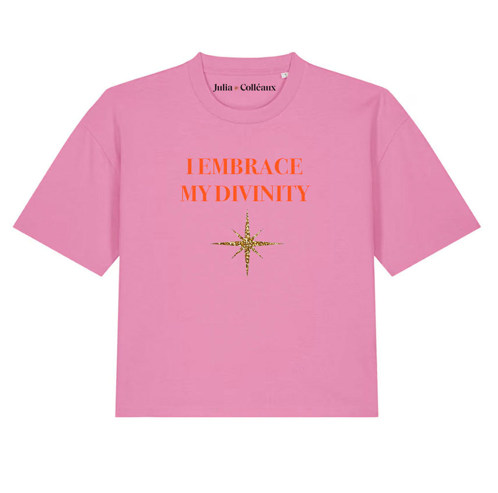 TEE SHIRT PINK DIVINITY