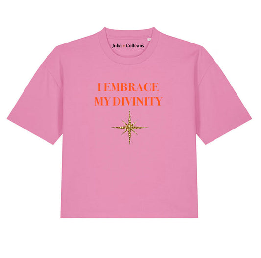 TEE SHIRT PINK DIVINITY