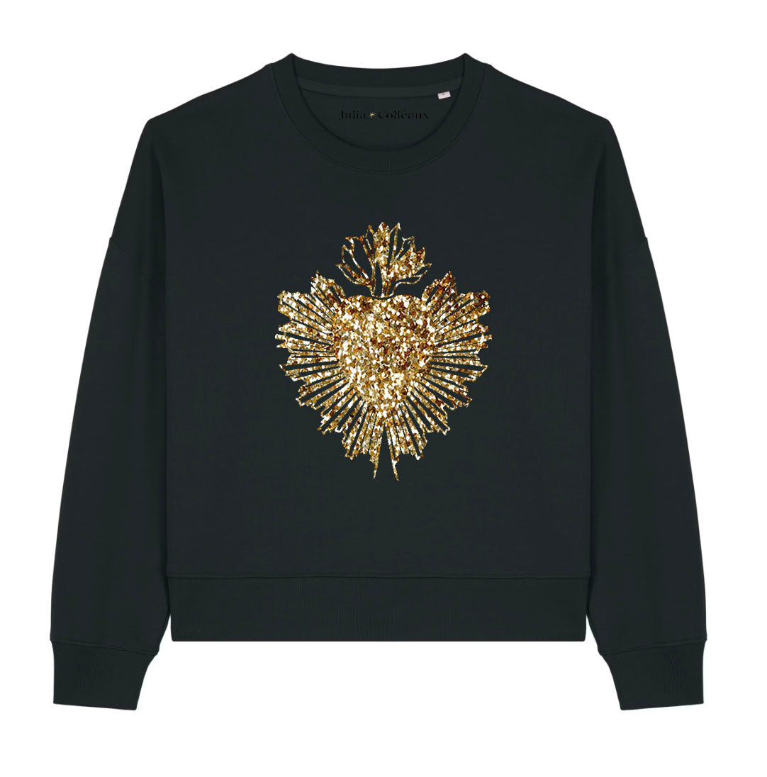 SWEATER GOLDEN SPIRIT BLACK